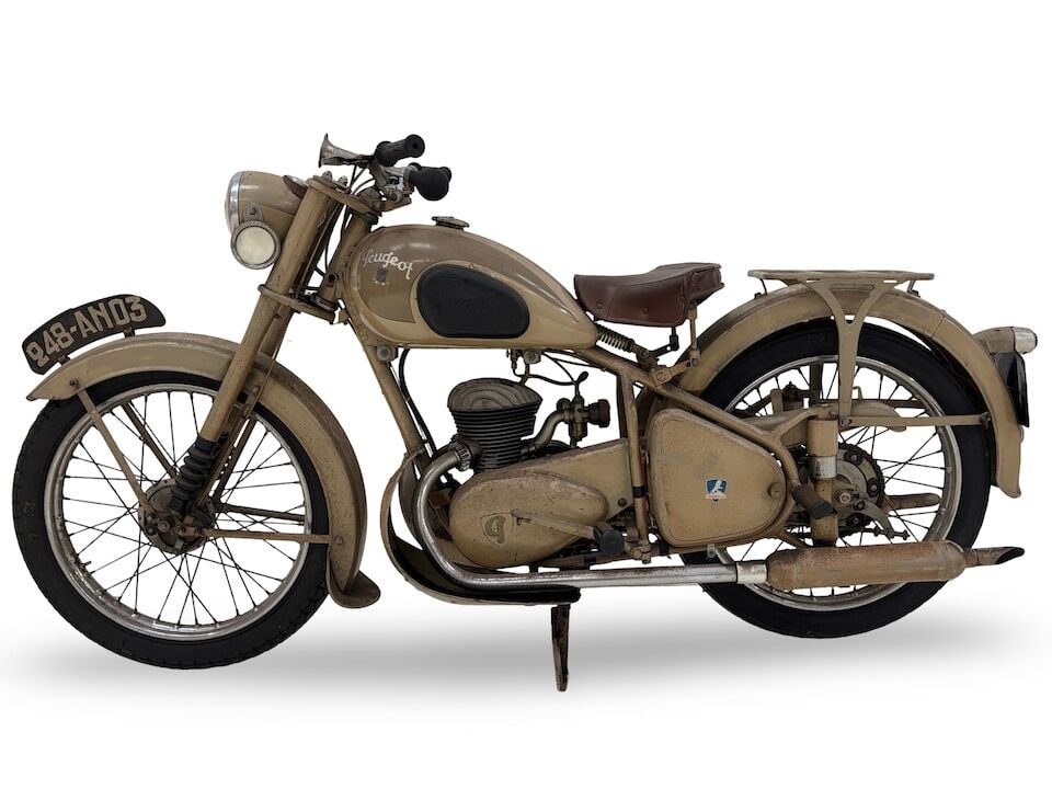 1952 Peugeot 125cc 55TC Frame no. 919827 (to attached plaque) Engine no. 13 CRT 6 - 20