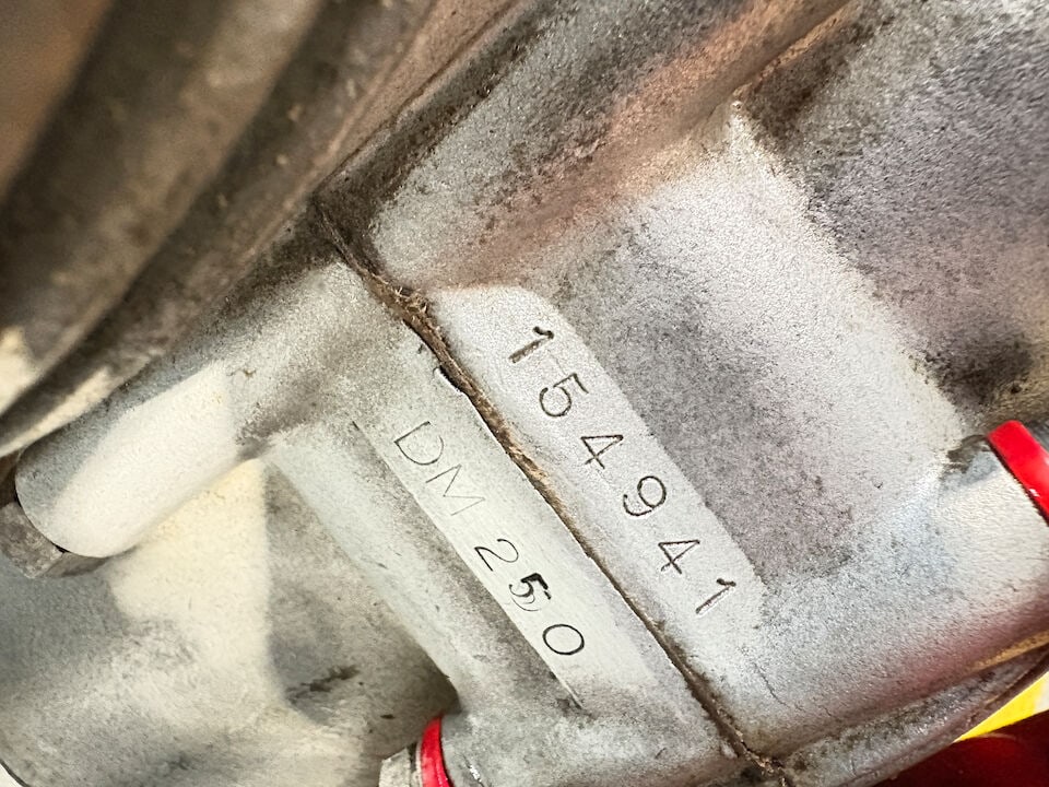 1962 Ducati 250cc Café Racer Frame no. DM250 82021 Engine no. DM250 15491 - 19