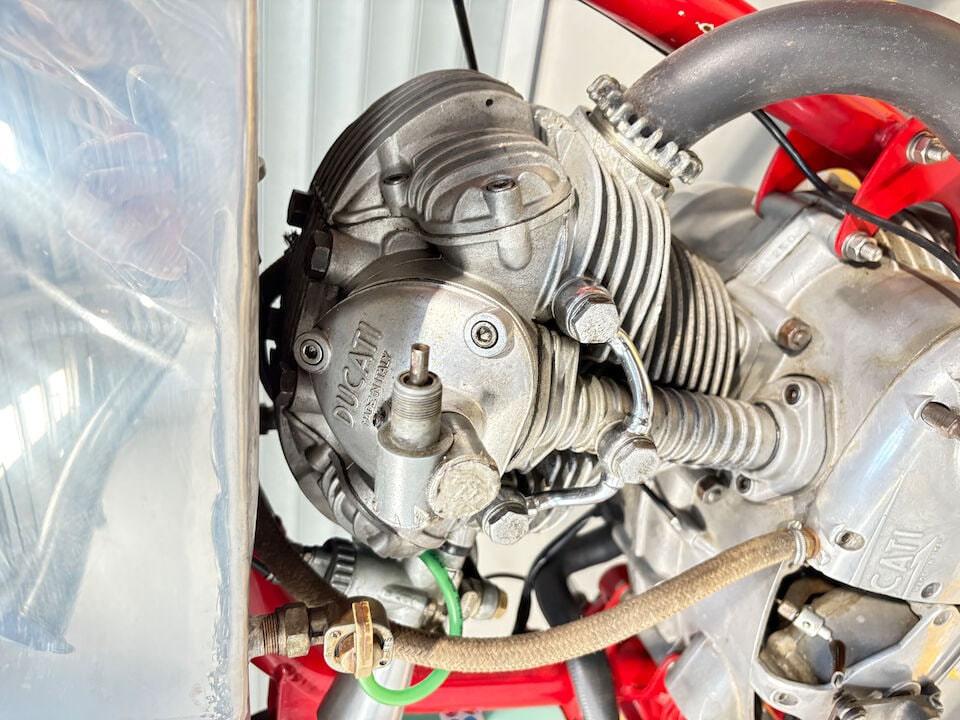 1962 Ducati 250cc Café Racer Frame no. DM250 82021 Engine no. DM250 15491 - 5