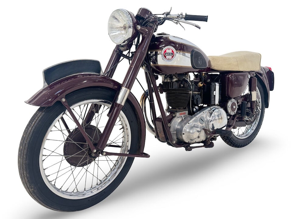 1954 Ariel 346cc Red Hunter Frame no. DU1112 Engine no. LB573 - 4