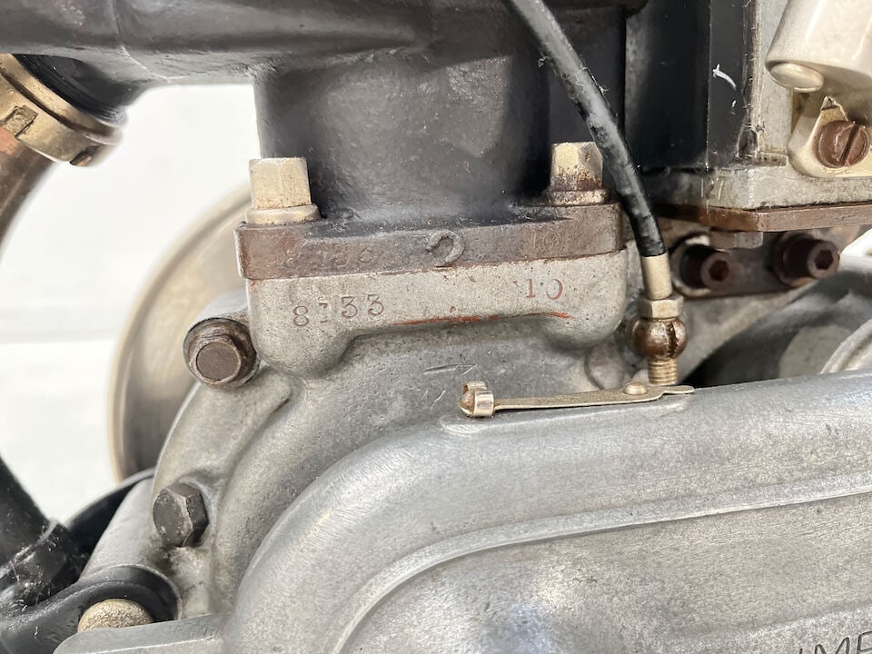 1922 Triumph 225cc Model LW 'Junior' Frame no. 602647 Engine no. 8133 - 8