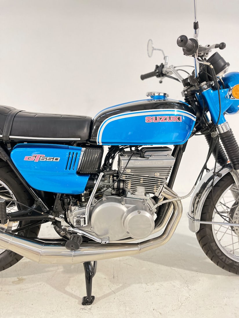 1972 Suzuki 543cc GT550J Frame no. GT550 20257 (see text) Engine no. GT550 21478 - 19