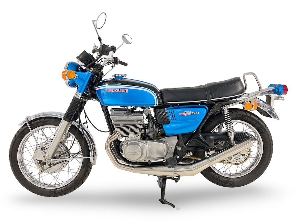 1972 Suzuki 543cc GT550J Frame no. GT550 20257 (see text) Engine no. GT550 21478 - 2