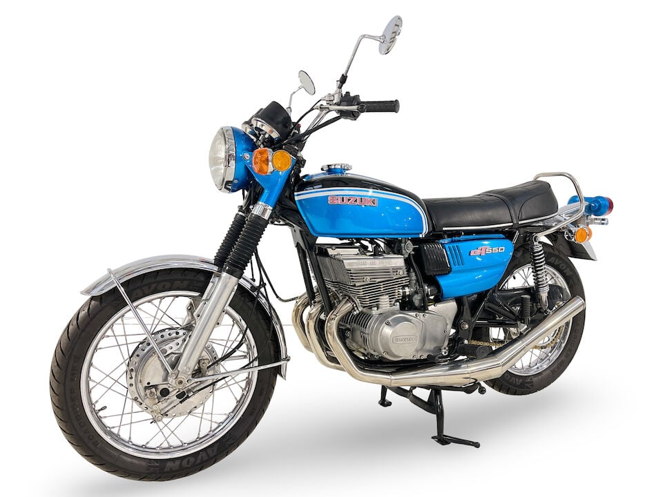 1972 Suzuki 543cc GT550J Frame no. GT550 20257 (see text) Engine no. GT550 21478 - 4