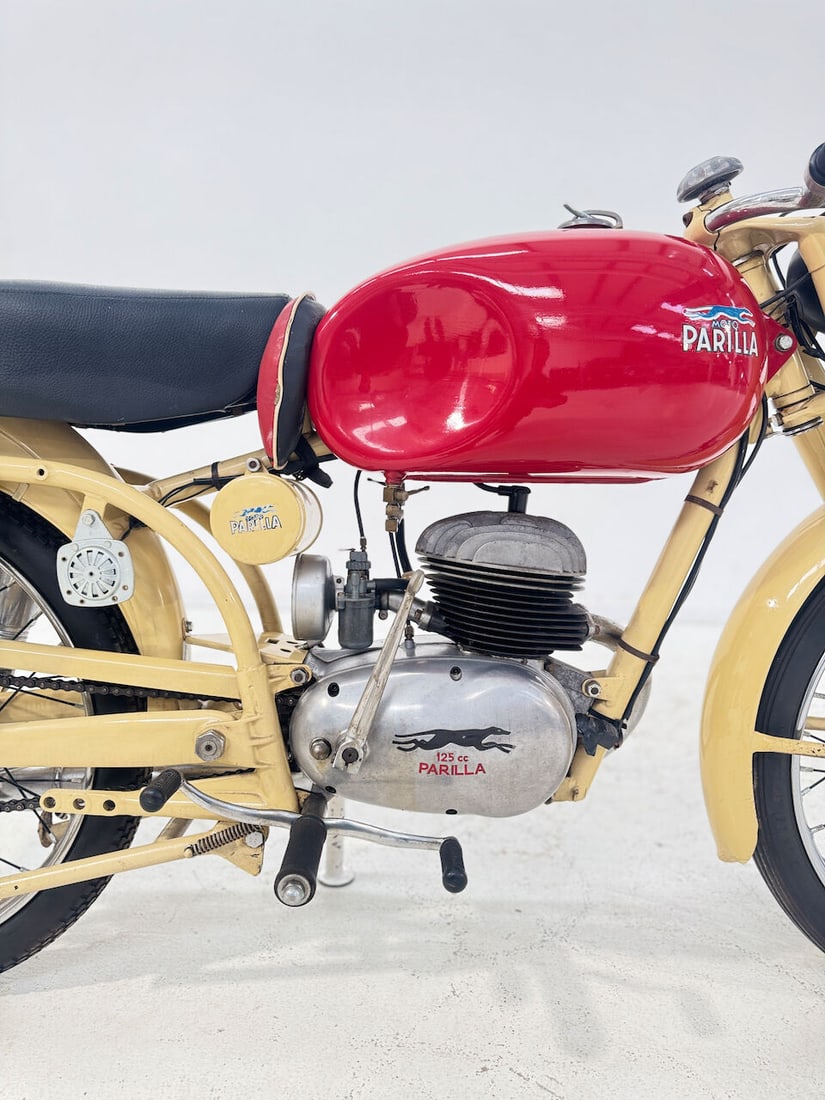 1954 Parilla 125cc Turismo Frame no. 124800 Engine no. 124800 - 13