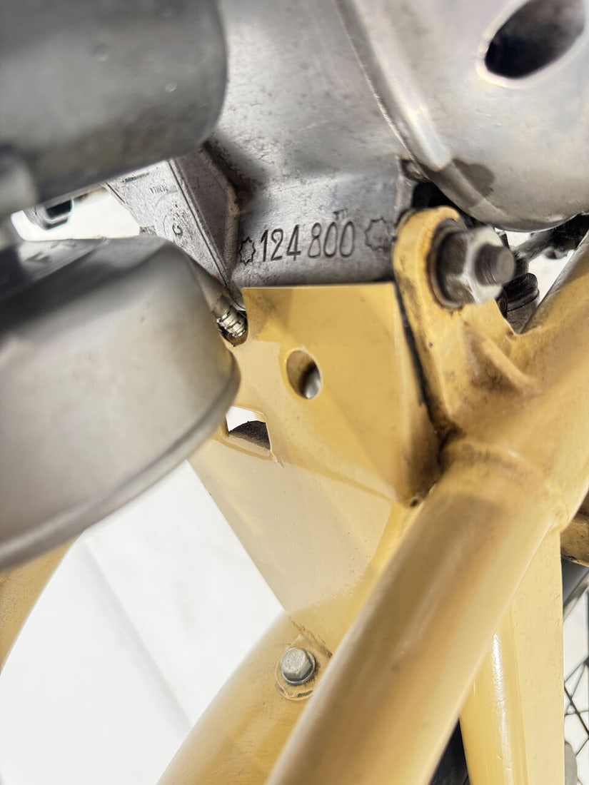 1954 Parilla 125cc Turismo Frame no. 124800 Engine no. 124800 - 15