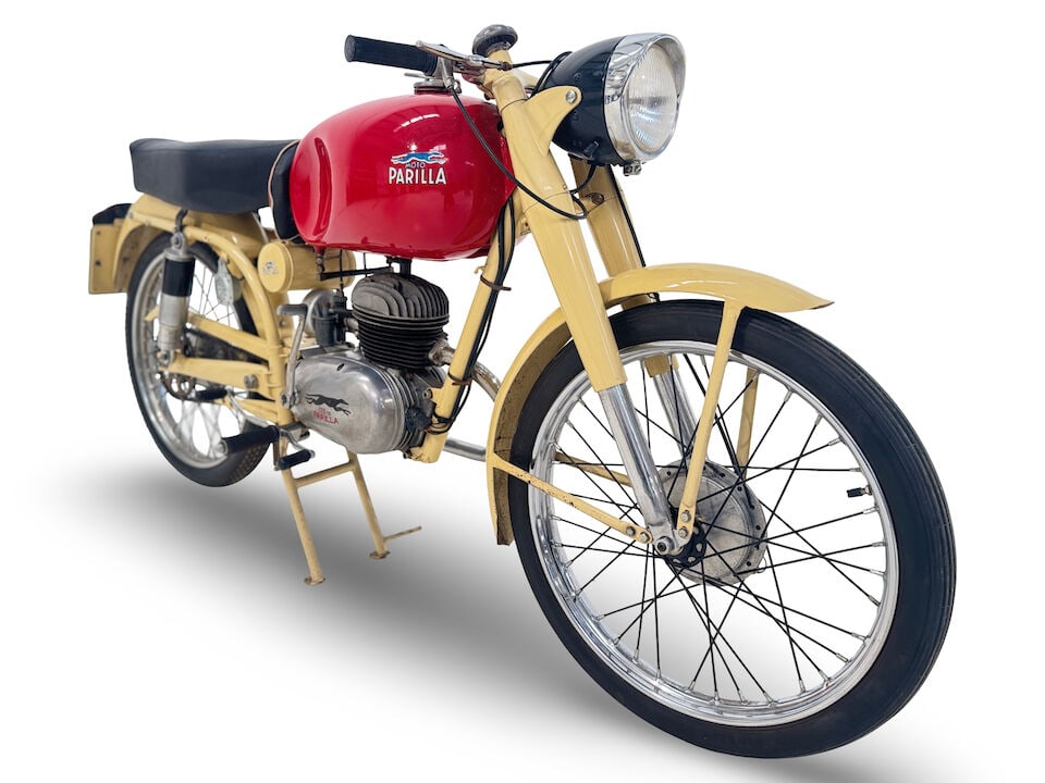 1954 Parilla 125cc Turismo Frame no. 124800 Engine no. 124800 - 3