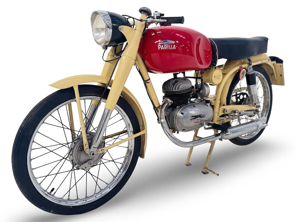 1954 Parilla 125cc Turismo Frame no. 124800 Engine no. 124800 - 4