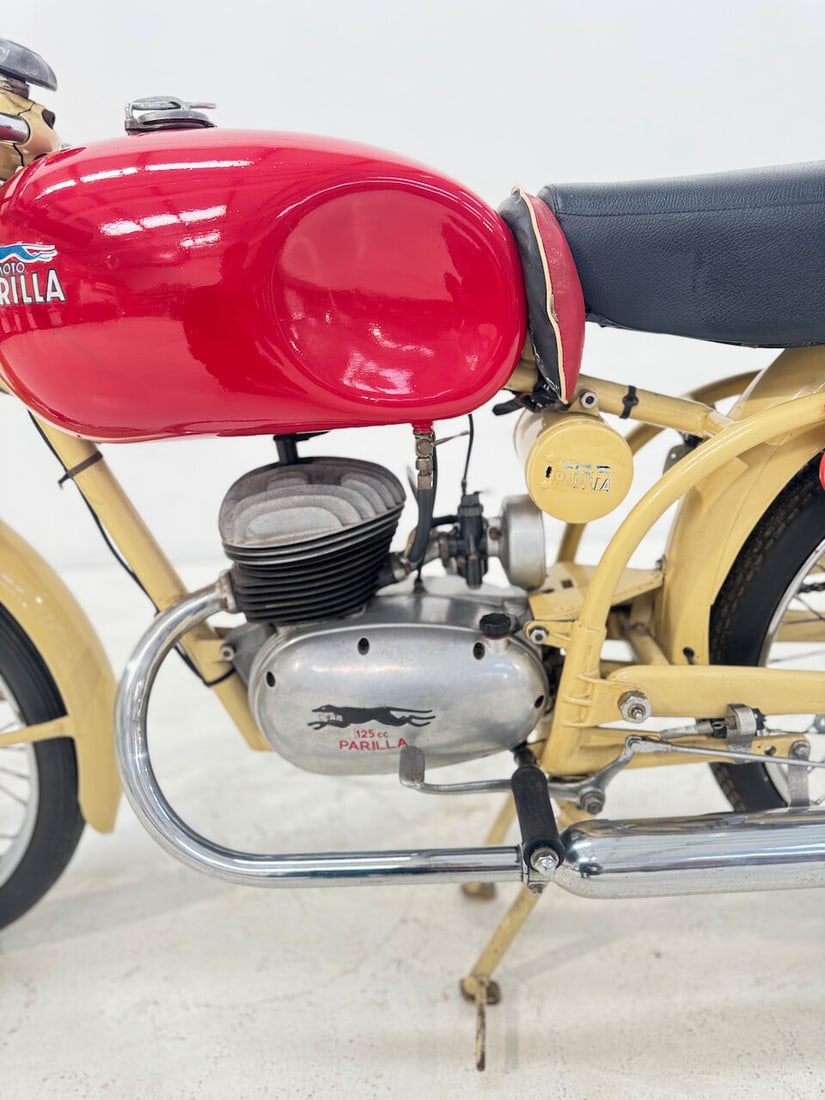 1954 Parilla 125cc Turismo Frame no. 124800 Engine no. 124800 - 6