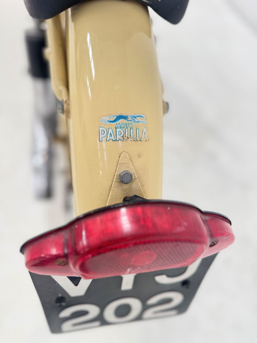 1954 Parilla 125cc Turismo Frame no. 124800 Engine no. 124800 - 9