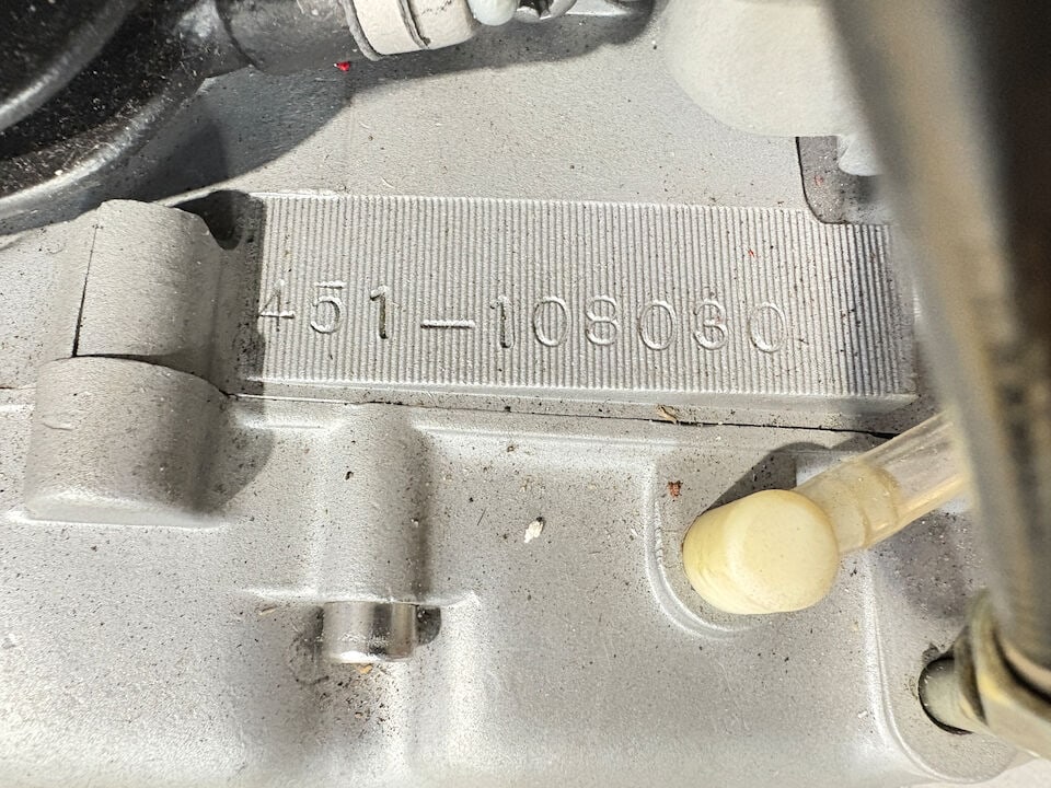 c.1975 Yamaha TY80 Trials Frame no. 451-108030 Engine no. 451-108030 - 13