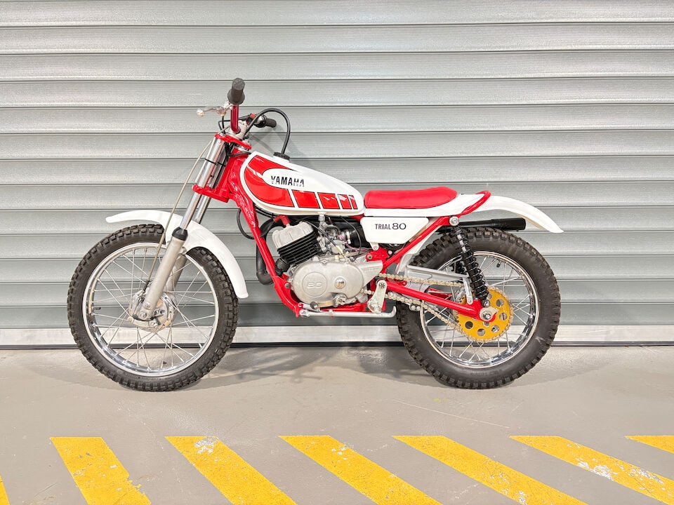 c.1975 Yamaha TY80 Trials Frame no. 451-108030 Engine no. 451-108030 - 5