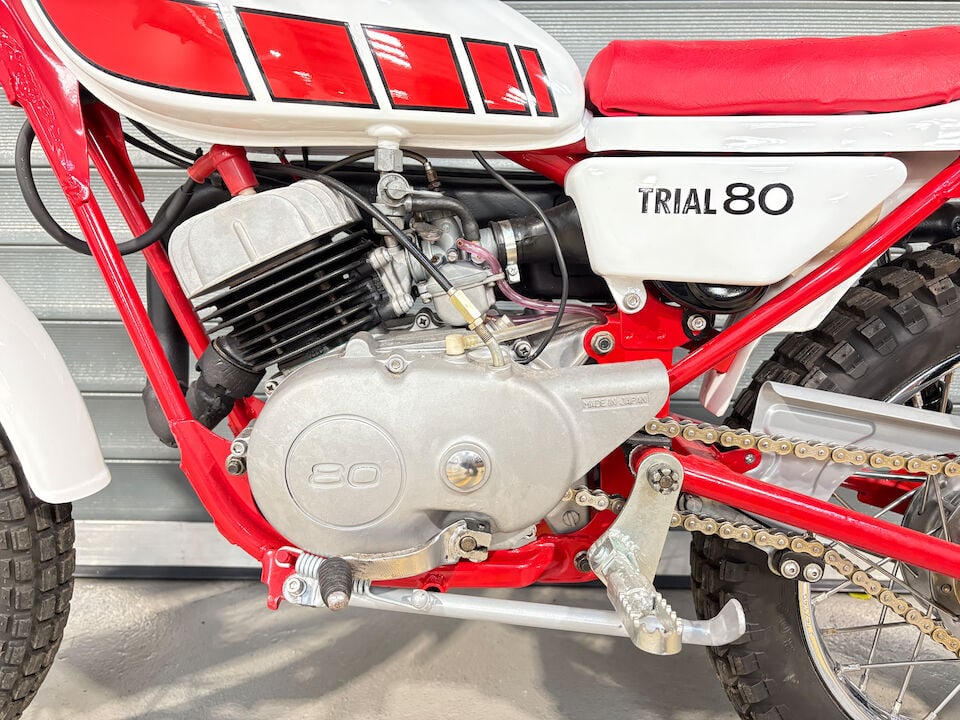 c.1975 Yamaha TY80 Trials Frame no. 451-108030 Engine no. 451-108030 - 8