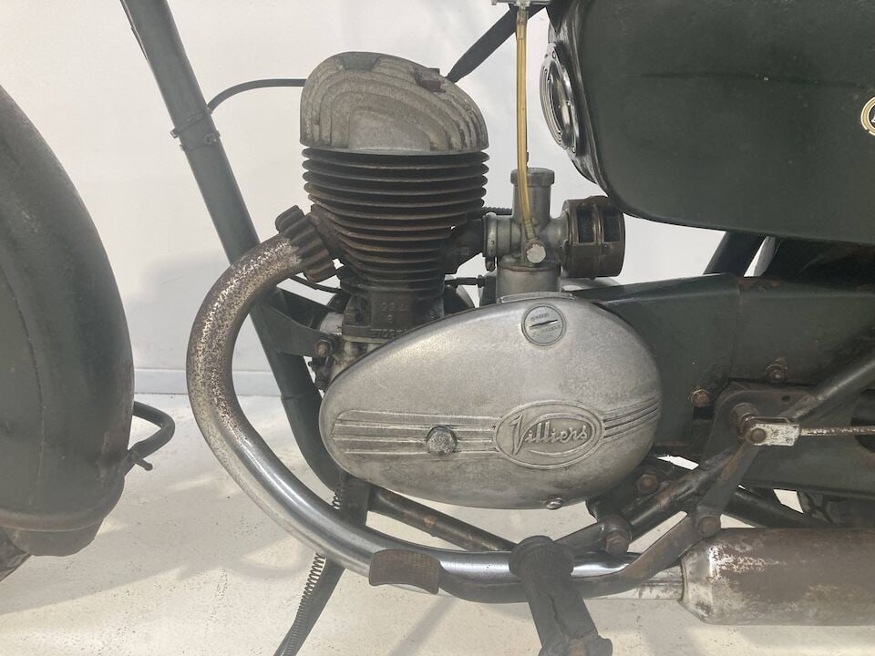 1956 Francis-Barnett 197cc Falcon 74 Frame no. WM 76739 Engine no. 071B 54556 - 12