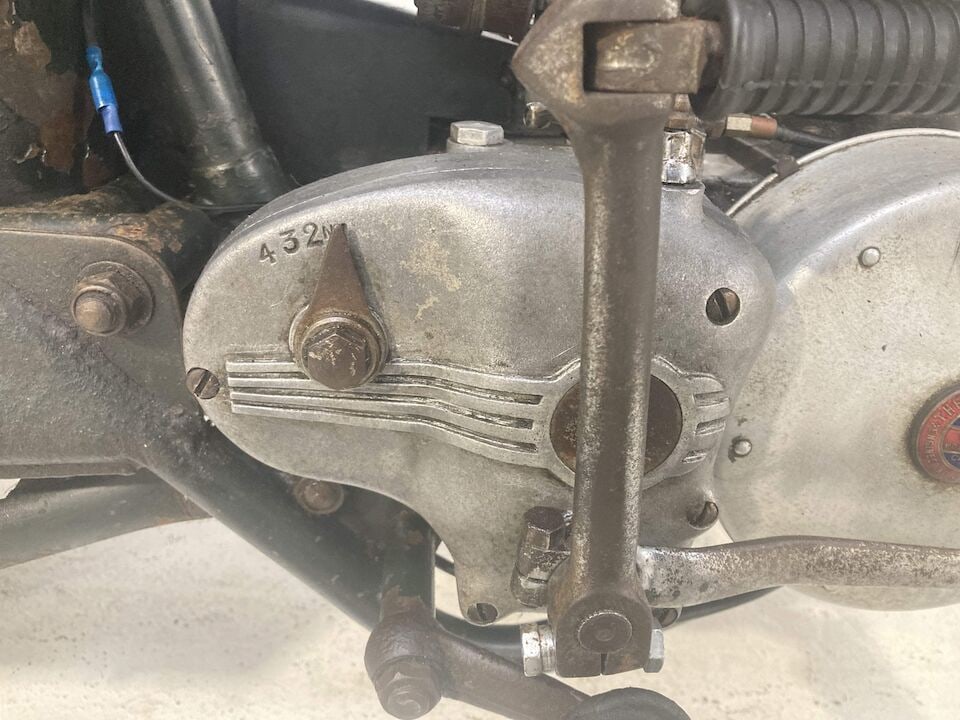 1956 Francis-Barnett 197cc Falcon 74 Frame no. WM 76739 Engine no. 071B 54556 - 14