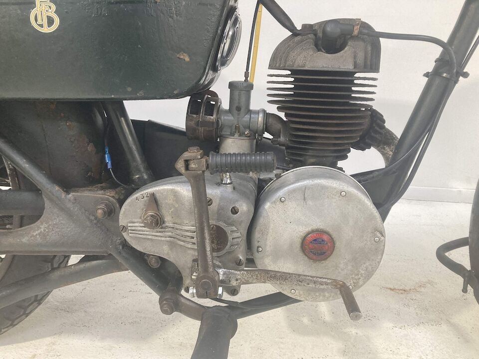 1956 Francis-Barnett 197cc Falcon 74 Frame no. WM 76739 Engine no. 071B 54556 - 15