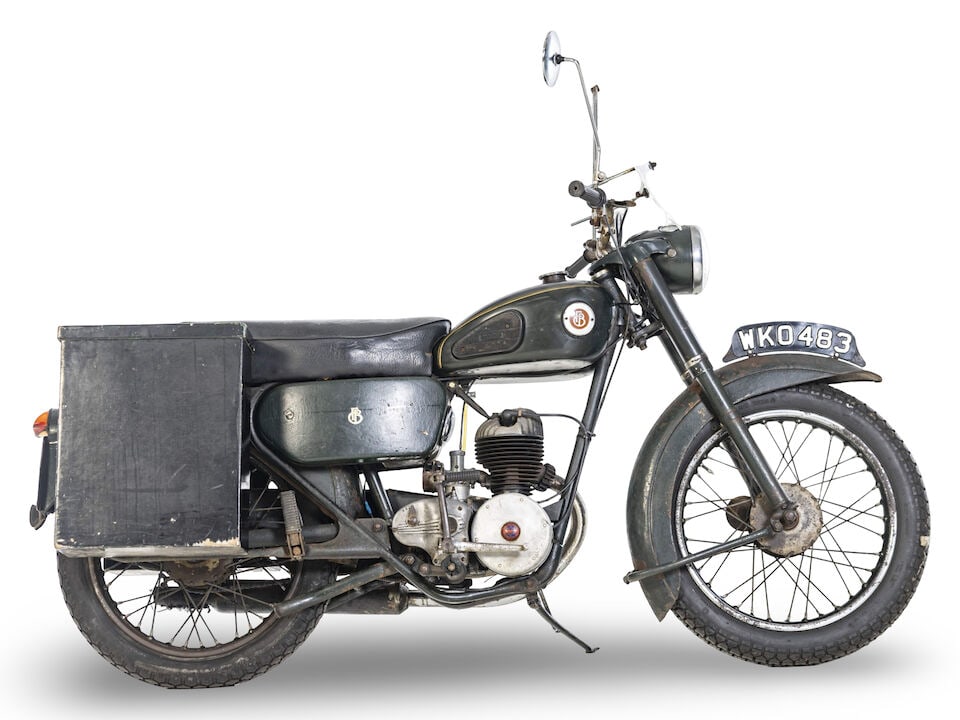 1956 Francis-Barnett 197cc Falcon 74 Frame no. WM 76739 Engine no. 071B 54556 (1 of 15)