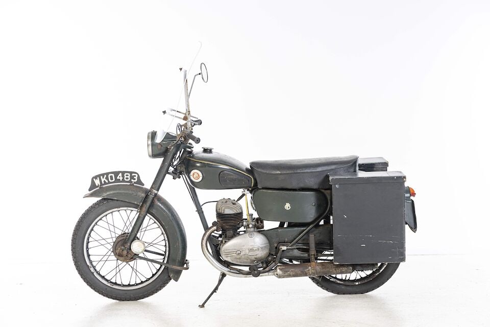 1956 Francis-Barnett 197cc Falcon 74 Frame no. WM 76739 Engine no. 071B 54556 - 2