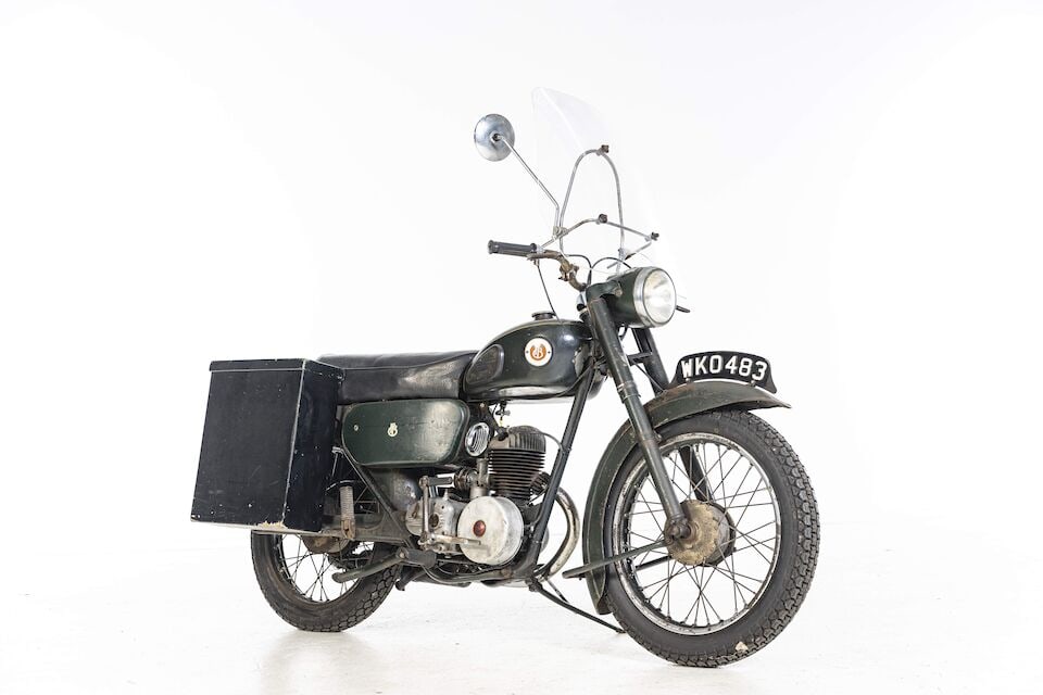 1956 Francis-Barnett 197cc Falcon 74 Frame no. WM 76739 Engine no. 071B 54556 - 3