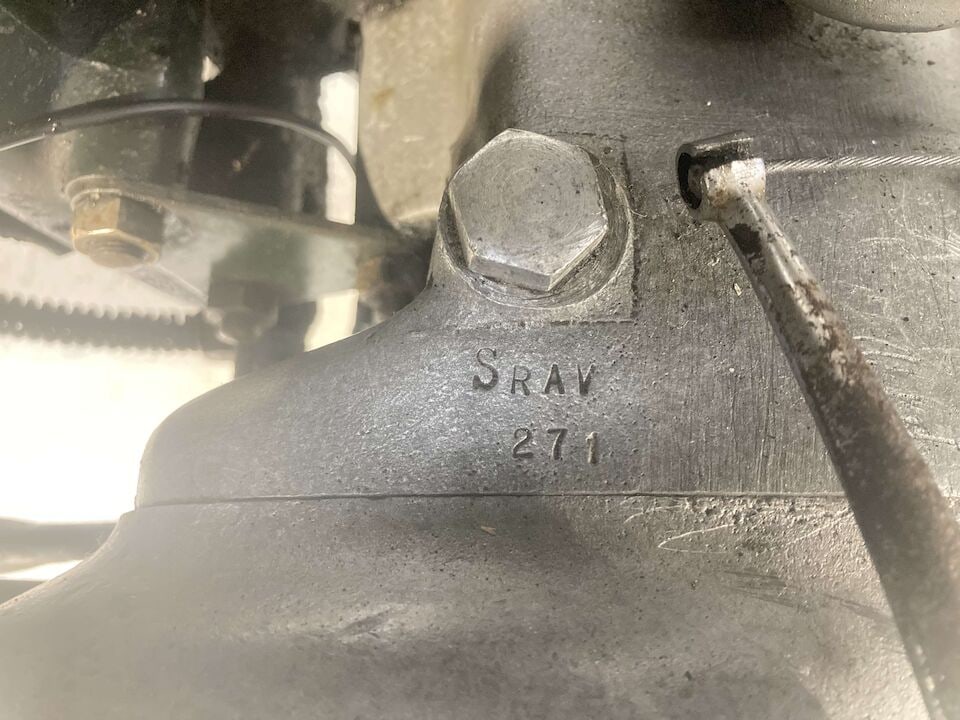 1956 Francis-Barnett 197cc Falcon 74 Frame no. WM 76739 Engine no. 071B 54556 - 4