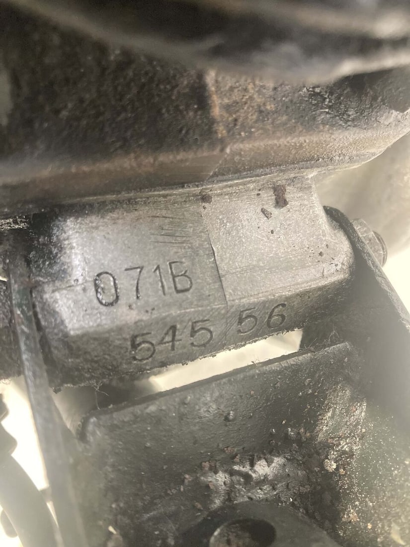 1956 Francis-Barnett 197cc Falcon 74 Frame no. WM 76739 Engine no. 071B 54556 - 6