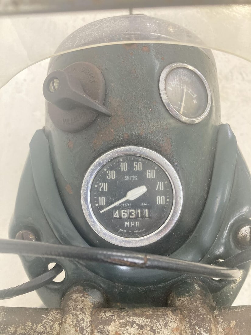 1956 Francis-Barnett 197cc Falcon 74 Frame no. WM 76739 Engine no. 071B 54556 - 8