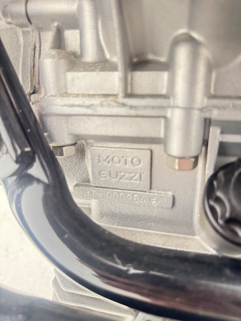 1985 Moto Guzzi V65 Lario Frame no. *BT*11301* Engine no. *BT*000264* - 11