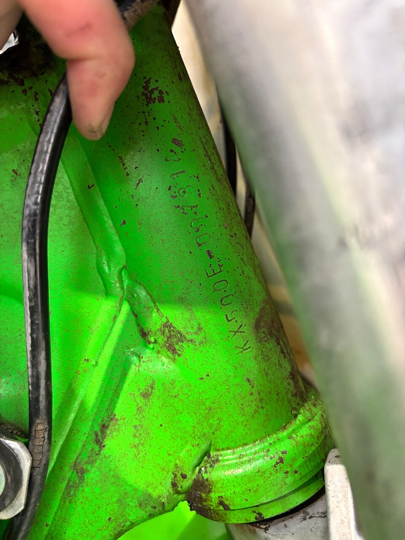 1983 Kawasaki KX500 Moto-Crosser Frame no. KX500E-007814 Engine no. KX500BE015295 - 16