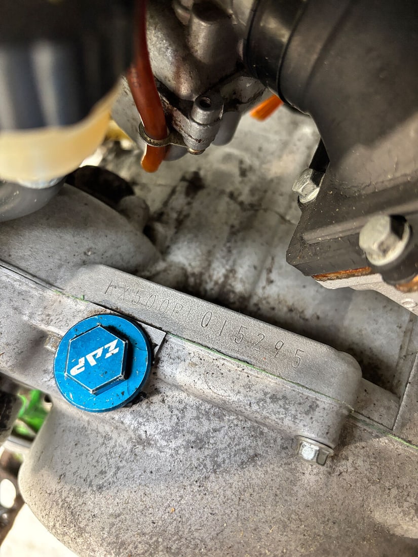 1983 Kawasaki KX500 Moto-Crosser Frame no. KX500E-007814 Engine no. KX500BE015295 - 17