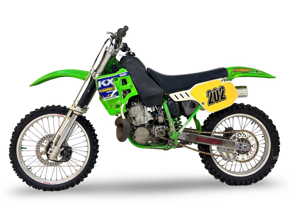 1983 Kawasaki KX500 Moto-Crosser Frame no. KX500E-007814 Engine no. KX500BE015295 - 2