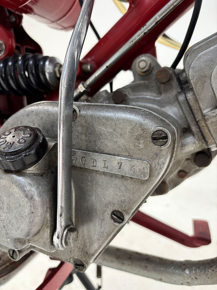 1955 Moto Guzzi Cardellino 65 Frame no. *CDL73* Engine no. *CDL73* - 20