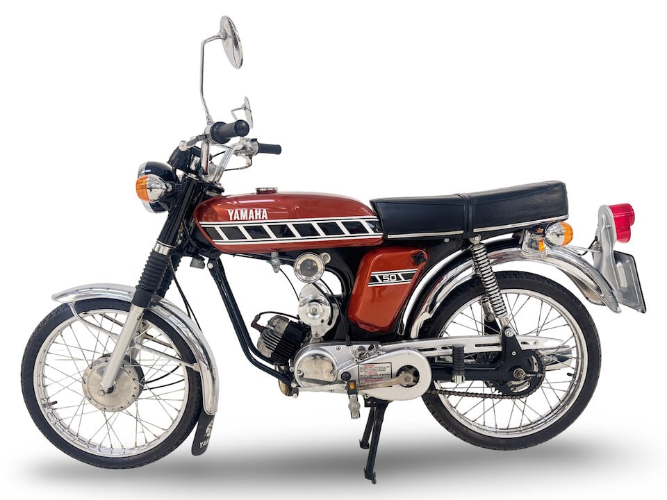 1976 Yamaha 49cc FS1-E Frame no. 394-105241 Engine no. 394-105241 - 2