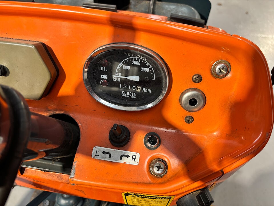 c.1976 Kubota L1501 Tractor Chassis no. 107013 Engine no. unable to locate - 10