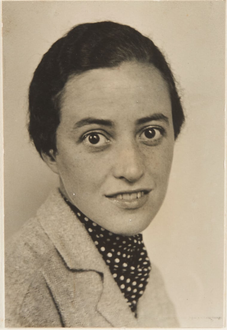 Alfred Stieglitz (1864-1946); Portrait of Dorothy Norman; (1 of 3)