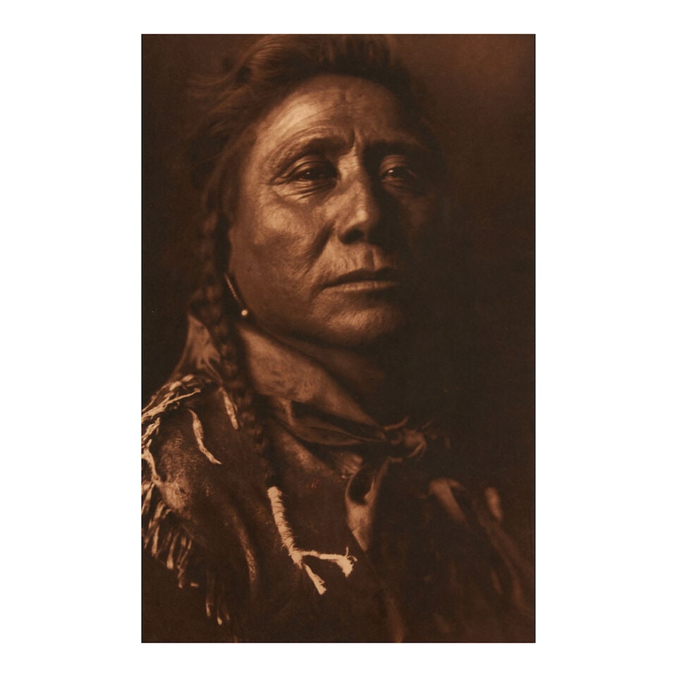 Edward S. Curtis (1868-1952); Coups Well-Known - Apsaroke; (1 of 2)