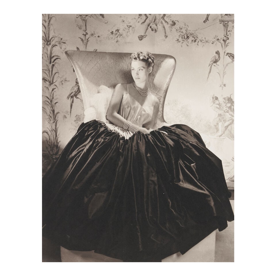 Horst P. Horst (1906-1999); Alix Dress Satin; (1 of 2)