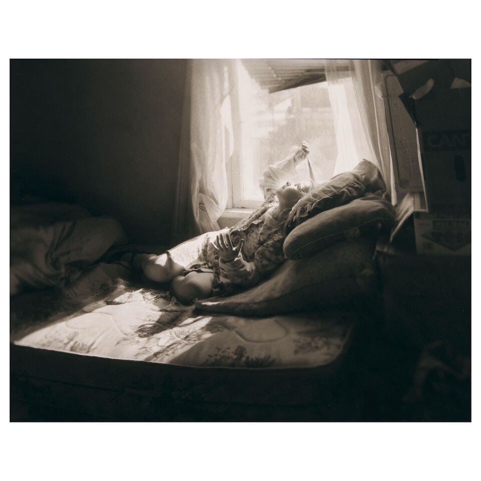 Andrea Modica (born 1960); Treadwell, NY;: Andrea Modica (born 1960) Treadwell, NY, 2001 Platinum print; titled and signed 'Andrea Modica' in pencil on the right margin. 7 3/4 x 9 5/8 in. (19.7 x 24.5 cm) sheet 9 x 11 7/8 in. (22.8x 30.2 cm) F