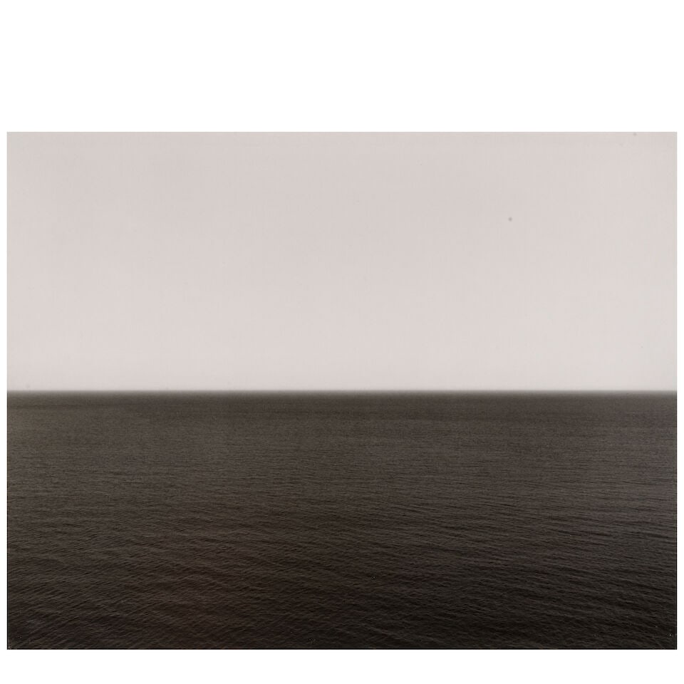 Hiroshi Sugimoto (born 1948); Caribbean Sea, Jamaica (no. 301) (from the portfolio 'Time Exposed');: Hiroshi Sugimoto (born 1948) Caribbean Sea, Jamaica (no. 301) (from the portfolio 'Time Exposed'), 1980 Offset lithograph, printed 1991; mounted to card, with blind-stamped title, date, and number on