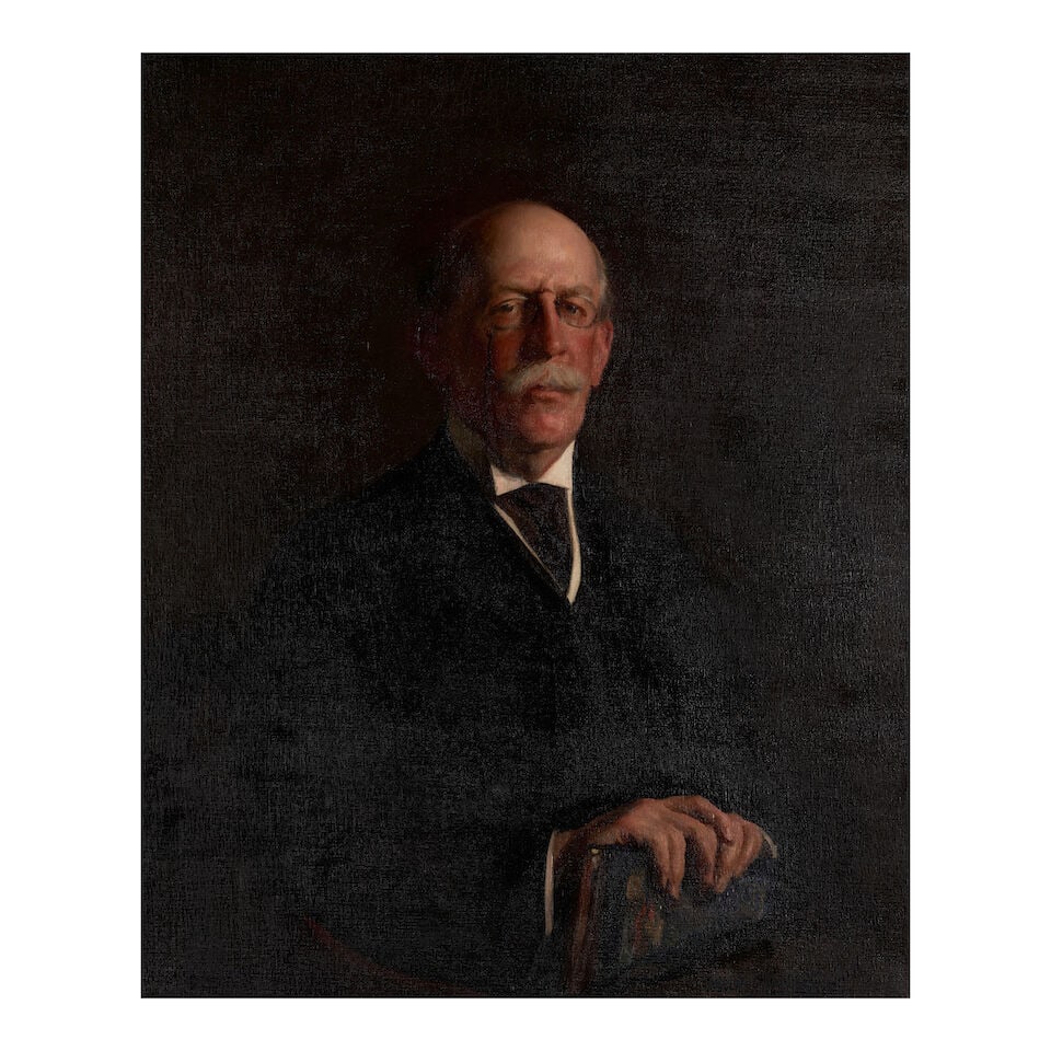 Joseph DeCamp (1858-1923) Portrait of Francis Inman Amory 36 x 30 1/4 in. (91.4 x 76.8 cm.) (Pai... (1 of 3)