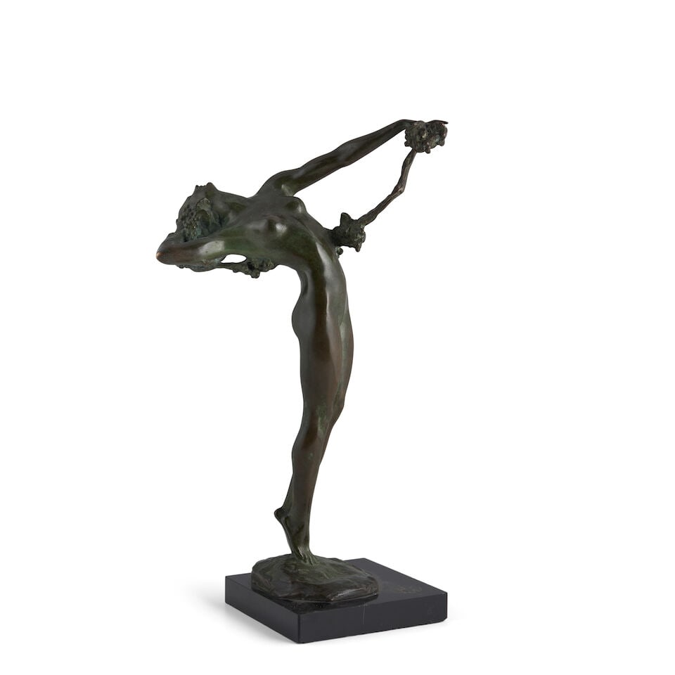 Harriet Whitney Frishmuth (1880-1980) The Vine 12 in. (30.5 cm.) high (Cast circa 1940s-1950s.) (1 of 7)