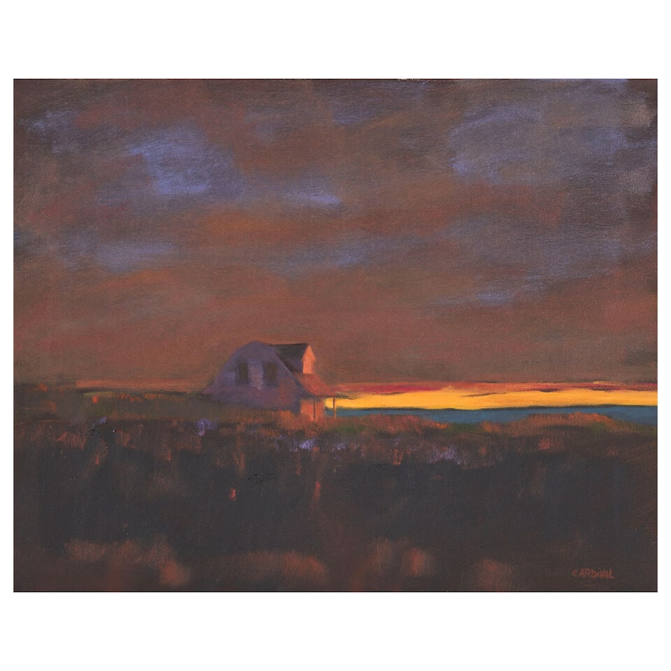 Robert Cardinal (born 1936) Sunset, Provincetown 16 x 20 in. (40.6 x 50.8 cm.) (1 of 3)