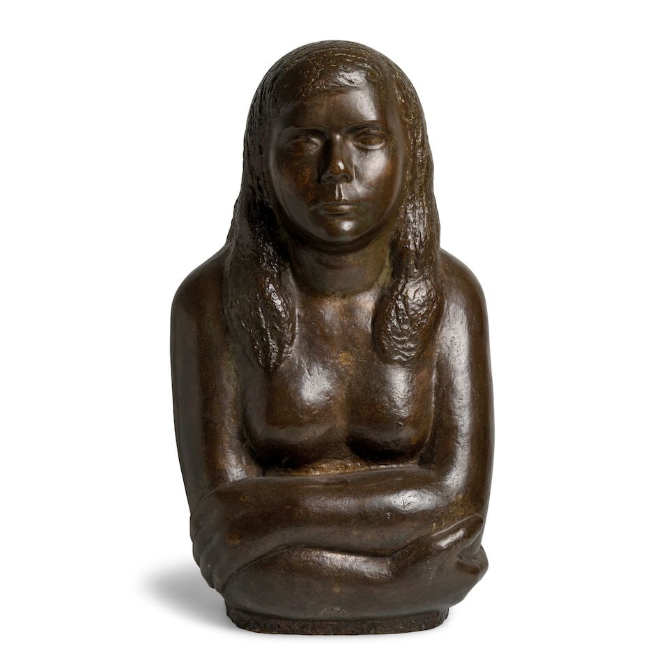 William Zorach (1887-1966) The Artist's Daughter 23 1/2 in. (60 cm.) high (Modeled in 1930.) (1 of 3)