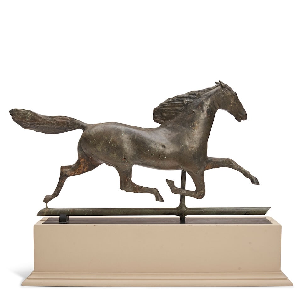 Trotting Horse Weathervane United States, early 20th century (1 of 2)