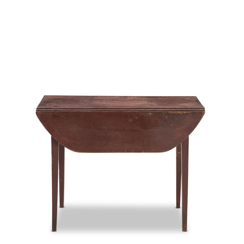 Federal Painted Maple Drop-leaf Table probably New England, early 19th century (1 of 3)