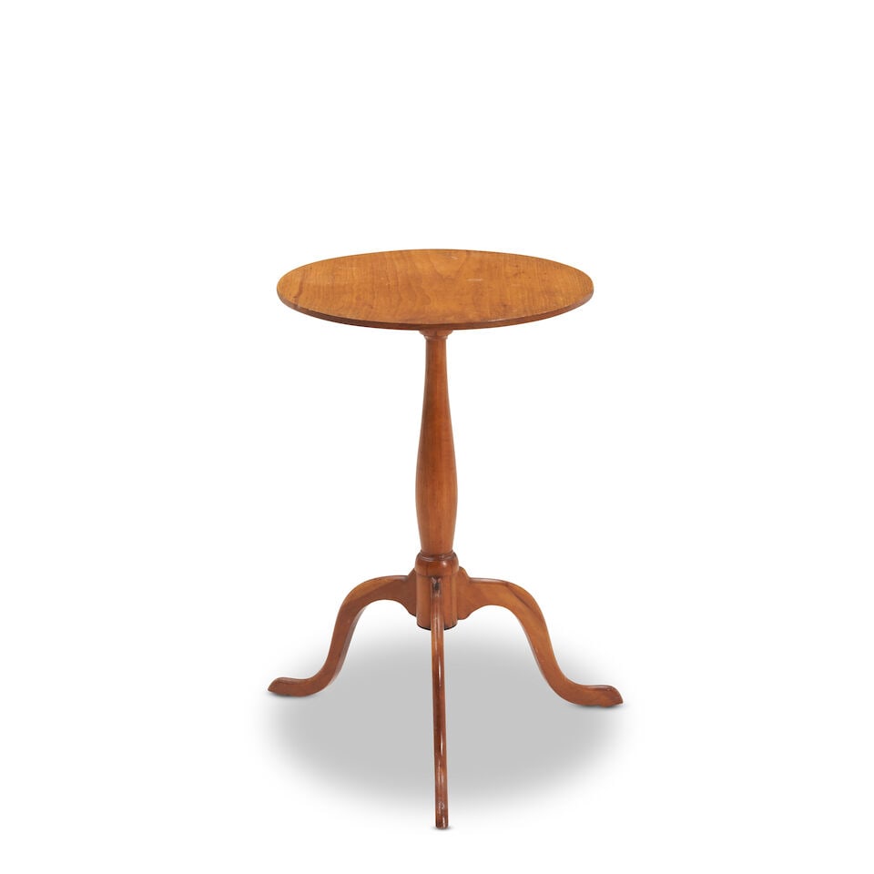 Queen Anne Maple Candlestand New England, c. 1740-1760 (1 of 1)