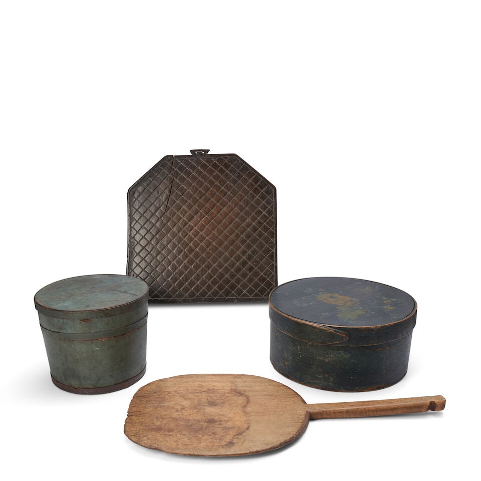 Four Wooden Kitchen Implements England and the United States, c. 1750 and 19th century (1 of 1)