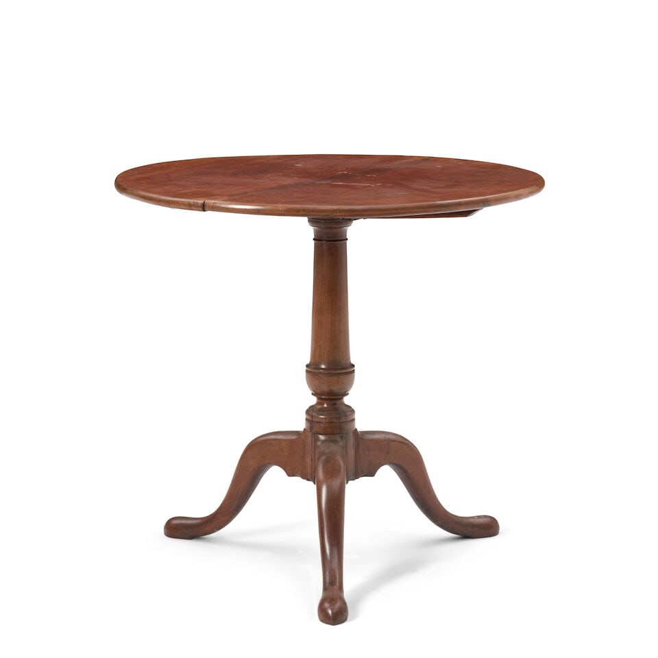 Queen Anne Maple Tilt-top Table New England, c. 1750 and later (1 of 3)