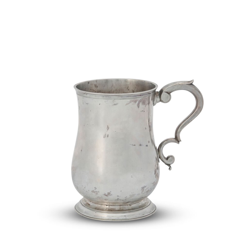 Coin Silver Cann North America, late 18th century (1 of 2)