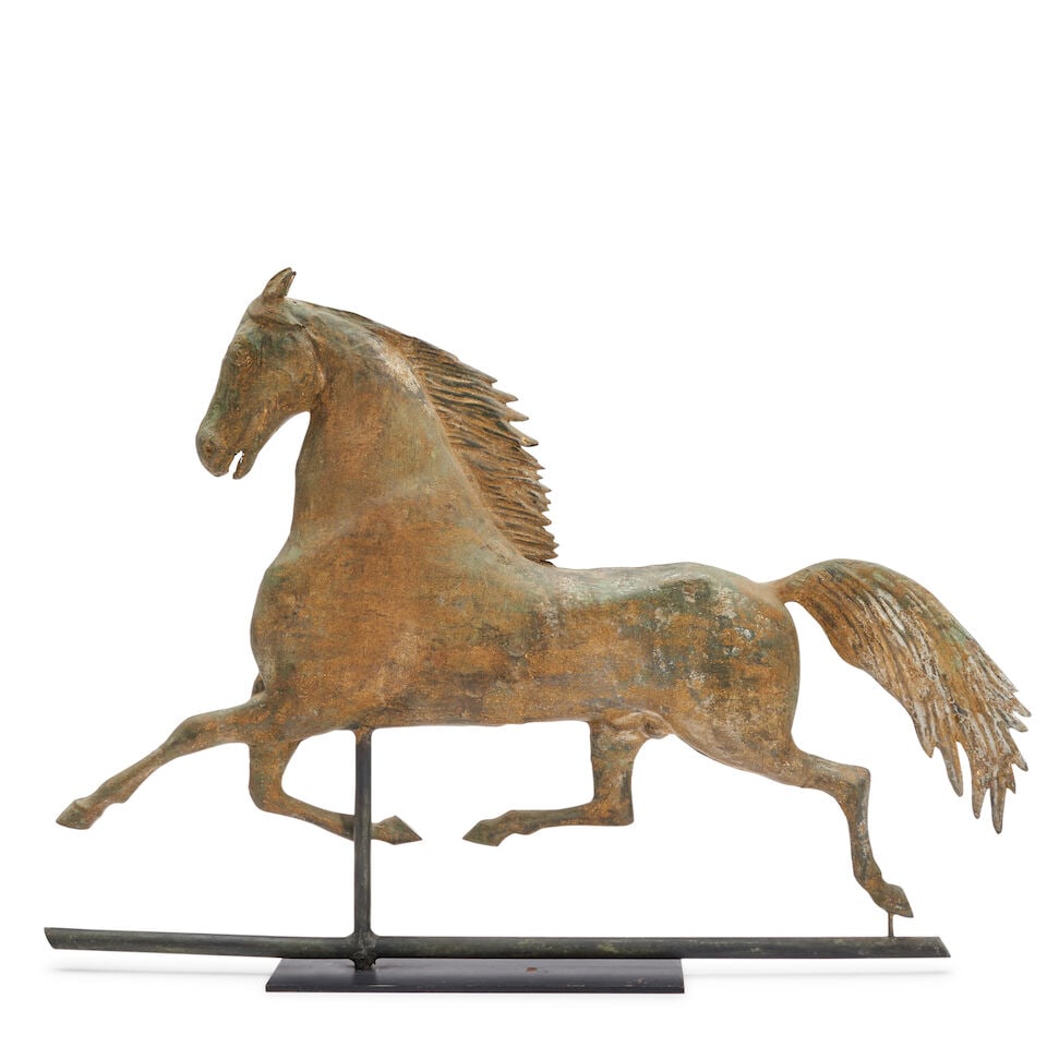 'Black Hawk' Horse Weathervane United States, late 19th century (1 of 2)