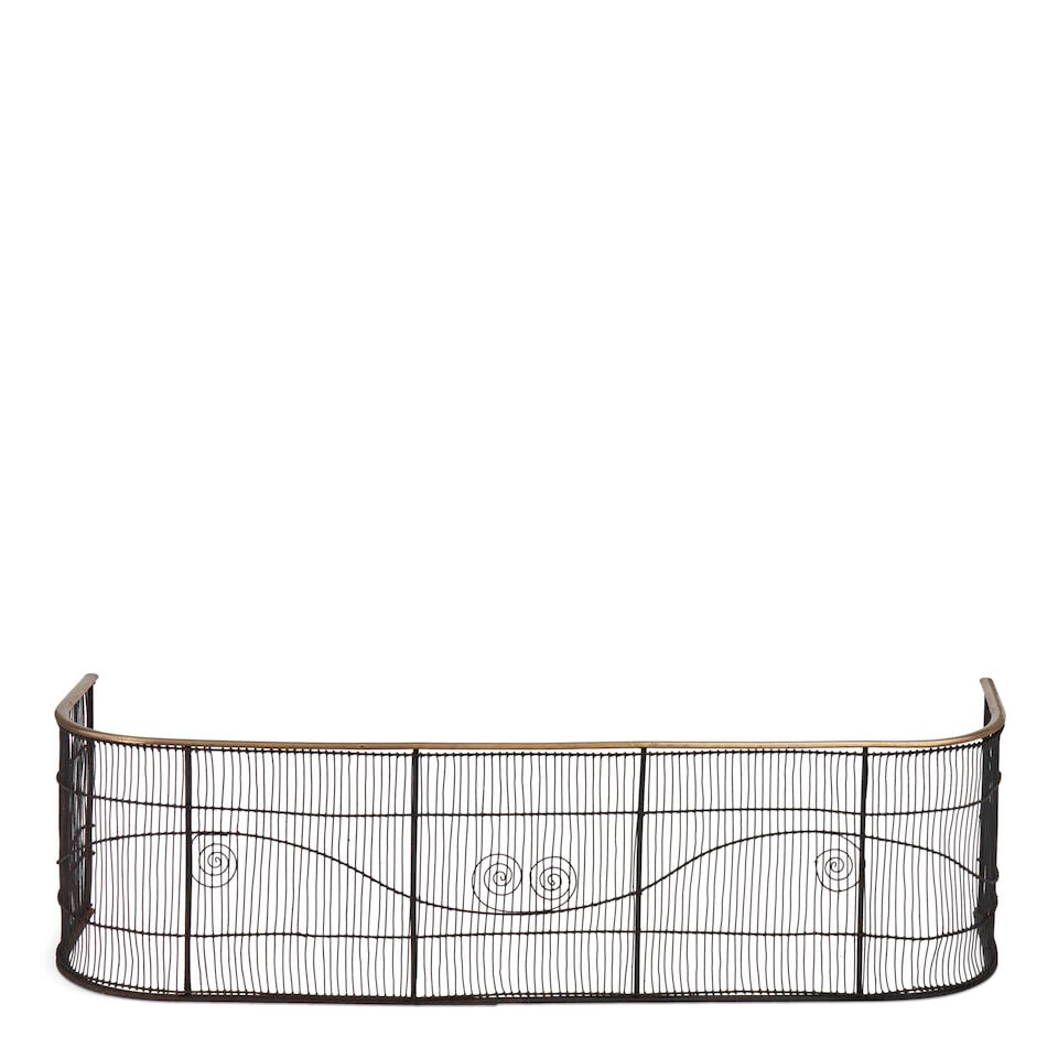 Low Decorated Wire Firescreen Northeastern United States, c. 1815-1820 (1 of 2)